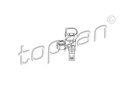 Датчик частоти обертання колеса TOPRAN TOPRAN / HANS PRIES 110604