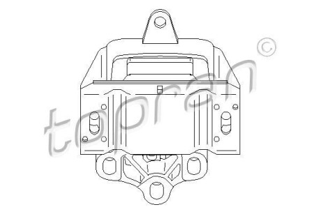 Подушка двигуна TOPRAN TOPRAN / HANS PRIES 110760