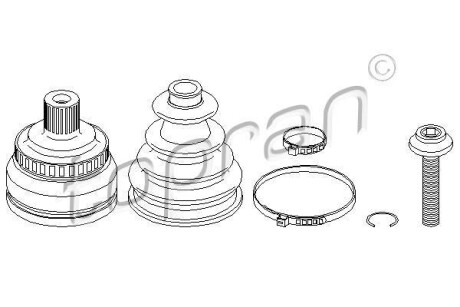 Шрус внешн. TOPRAN TOPRAN / HANS PRIES 110810
