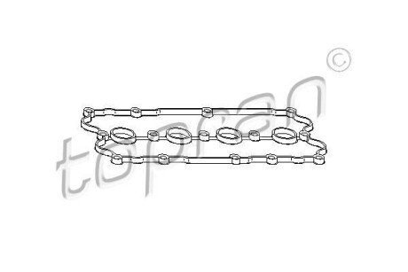 Прокладка клапанної кришки TOPRAN TOPRAN / HANS PRIES 110858