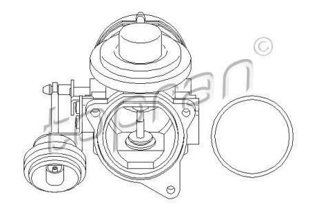 Клапан AGR TOPRAN TOPRAN / HANS PRIES 110872 (фото 1)