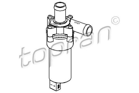 Насос води TOPRAN TOPRAN / HANS PRIES 111016