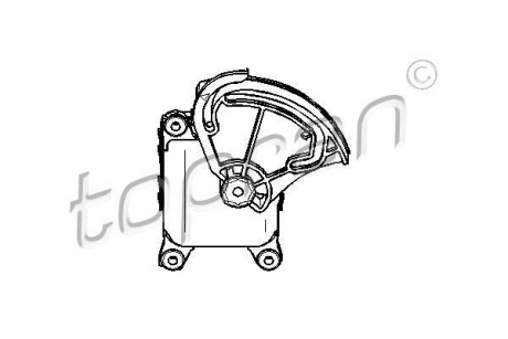 Регулировочный элемент, смесительный клапан TOPRAN TOPRAN / HANS PRIES 111099