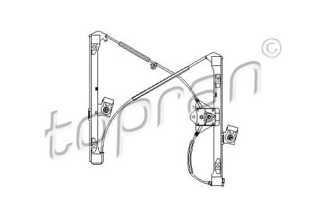Подъемное устройство для окон TOPRAN / HANS PRIES 111 253