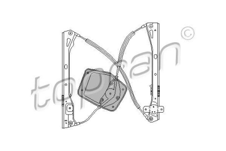 Подъемное устройство для окон TOPRAN / HANS PRIES 111 270