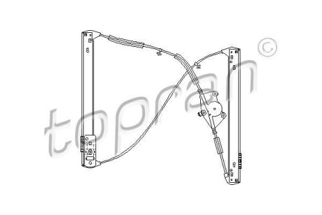 Подъемное устройство для окон TOPRAN / HANS PRIES 111 275