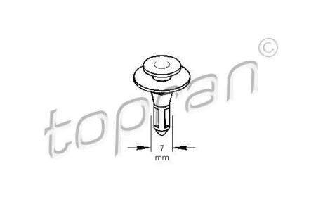 Пружинный зажим TOPRAN TOPRAN / HANS PRIES 111492