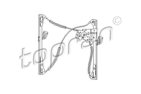 Подъемное устройство для окон TOPRAN / HANS PRIES 111 709