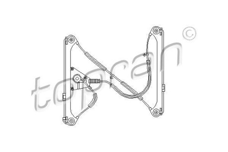 Подъемное устройство для окон TOPRAN / HANS PRIES 111 714