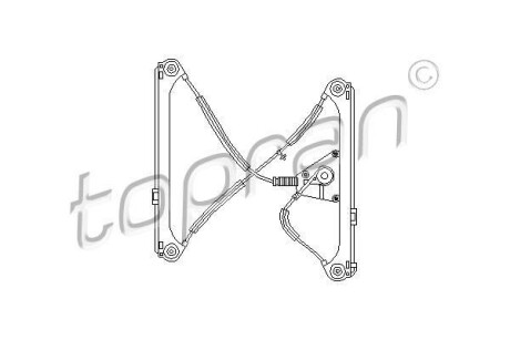 Подъемное устройство для окон TOPRAN / HANS PRIES 111 715