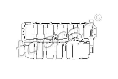 Масляний піддон TOPRAN TOPRAN / HANS PRIES 112342