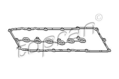 Uszczelka pokrywy zaworуw gumowa TOPRAN TOPRAN / HANS PRIES 113124