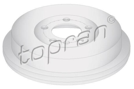 Brake Drum TOPRAN TOPRAN / HANS PRIES 117002 (фото 1)