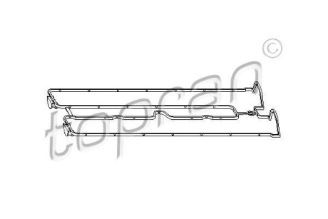 Прокладка клапанної кришки TOPRAN TOPRAN / HANS PRIES 201131