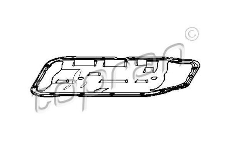 Прокладка масляного поддона TOPRAN TOPRAN / HANS PRIES 201309