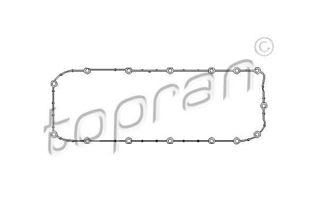 Прокладка поддона TOPRAN / HANS PRIES 201322