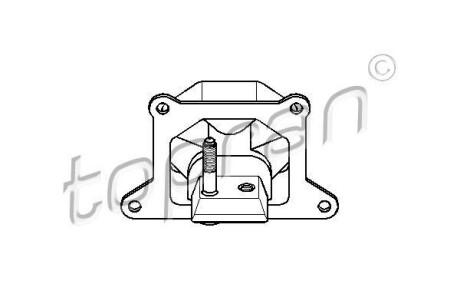 Подушка двигуна TOPRAN TOPRAN / HANS PRIES 201398