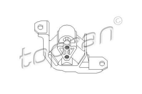 Подушка двигуна TOPRAN TOPRAN / HANS PRIES 201401