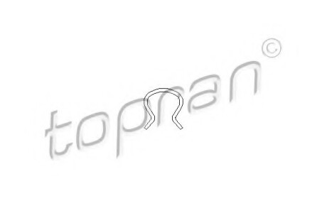 Упорное кольцо TOPRAN / HANS PRIES 205431