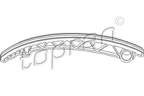 Планка направляющая цепи TOPRAN / HANS PRIES 205563