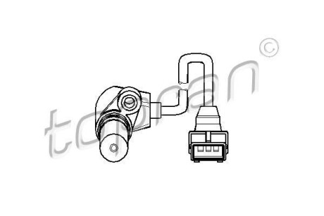 Датчик обертів колінвалу TOPRAN TOPRAN / HANS PRIES 205887