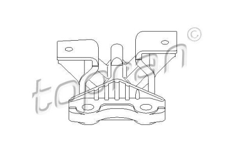 Подушка двигуна TOPRAN TOPRAN / HANS PRIES 206155
