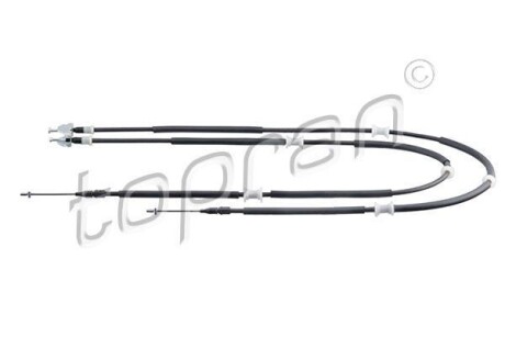 Трос ручного гальма TOPRAN TOPRAN / HANS PRIES 206497