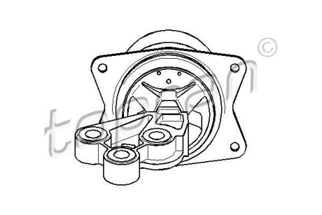 Подушка двигуна TOPRAN TOPRAN / HANS PRIES 206576