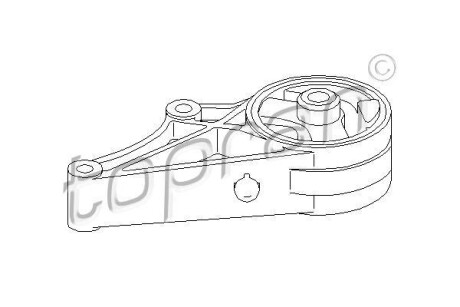 Подушка двигуна TOPRAN TOPRAN / HANS PRIES 206579