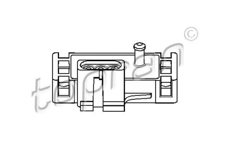 Датчик вакууму TOPRAN TOPRAN / HANS PRIES 206952 (фото 1)