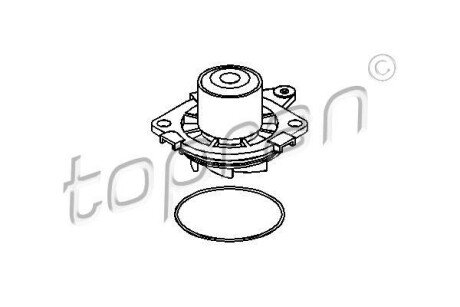 Насос води TOPRAN TOPRAN / HANS PRIES 206962