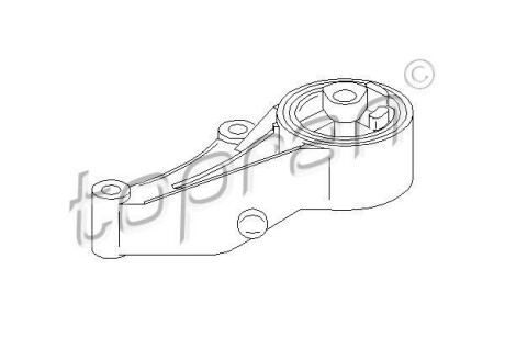 Подушка двигуна TOPRAN TOPRAN / HANS PRIES 207040