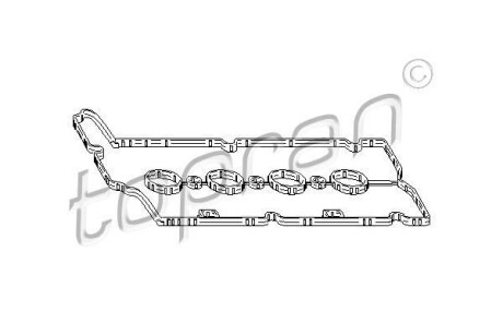 Прокладка TOPRAN TOPRAN / HANS PRIES 207621