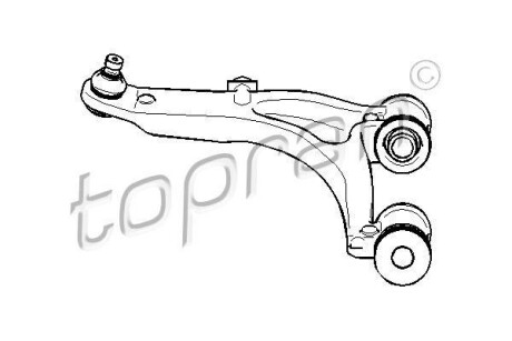 Важіль незалежної підвіски колеса TOPRAN TOPRAN / HANS PRIES 207783