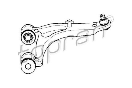 Важіль незалежної підвіски колеса TOPRAN TOPRAN / HANS PRIES 207 784
