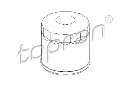 Фільтр масла TOPRAN TOPRAN / HANS PRIES 300474