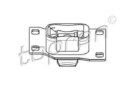 Підвіска, КПП TOPRAN TOPRAN / HANS PRIES 301806