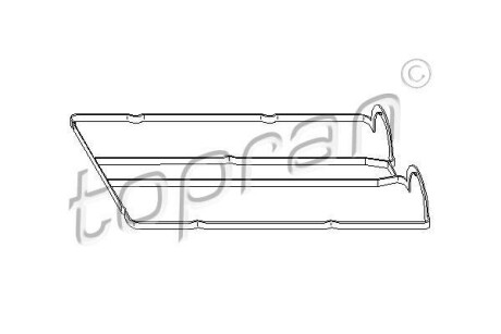 Прокладка клапанної кришки TOPRAN TOPRAN / HANS PRIES 301878