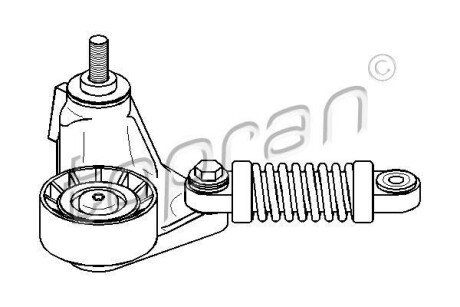 Натягувач поликлинового ременя TOPRAN TOPRAN / HANS PRIES 302162
