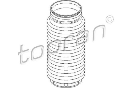 Захисний ковпак / пильовик, амортизатор TOPRAN TOPRAN / HANS PRIES 302210
