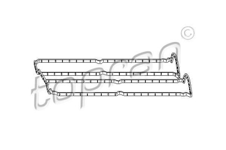 Прокладка клапанної кришки TOPRAN TOPRAN / HANS PRIES 302276