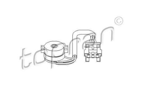 Перемикач запалювання TOPRAN TOPRAN / HANS PRIES 302435