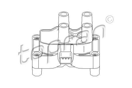 Котушка запалення TOPRAN TOPRAN / HANS PRIES 302444 (фото 1)