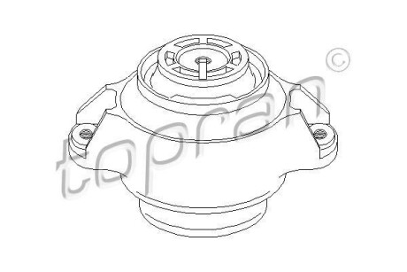 Подушка двигуна TOPRAN TOPRAN / HANS PRIES 400029 (фото 1)
