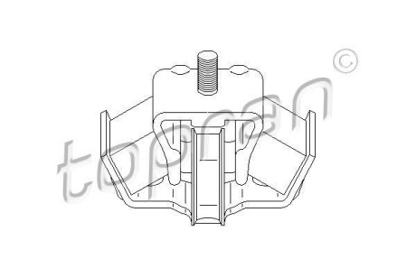 Підвіска, КПП TOPRAN TOPRAN / HANS PRIES 400036