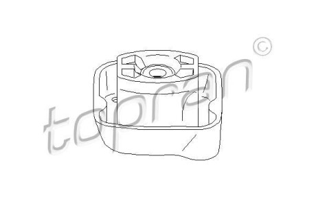 Подушка двигуна TOPRAN TOPRAN / HANS PRIES 400042