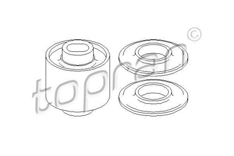 Ремонтный комплект, рычаг подвески TOPRAN / HANS PRIES 400 529