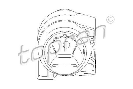 Подушка двигуна TOPRAN TOPRAN / HANS PRIES 407 830
