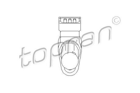 Датчик положения распредвала TOPRAN TOPRAN / HANS PRIES 407869
