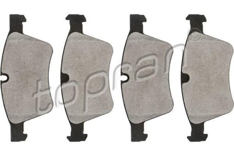 Гальмівні колодки (набір) TOPRAN TOPRAN / HANS PRIES 408326